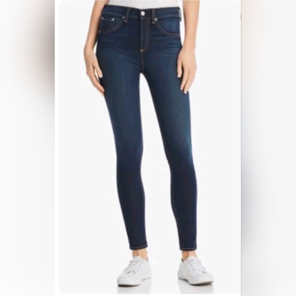 ❤️ RAG & BONE 10" HIGH RISE SKINNY JEANS IN SOFT HARROW, 4 (27)